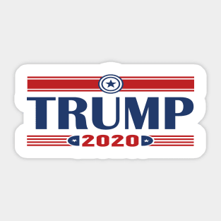 trump president 2020 Sticker